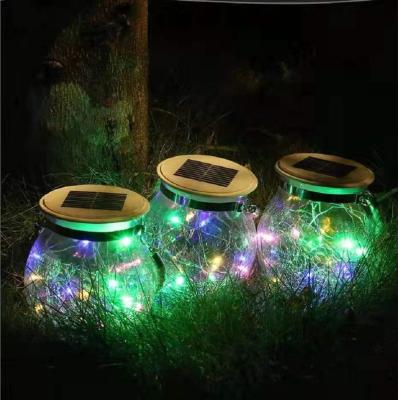 China Holiday Decorative Christmas Tree RGB Home Solar Light Garden for sale