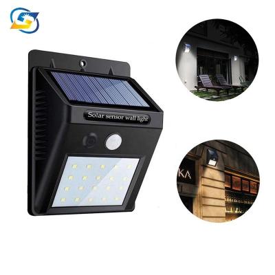 China Mini Smart Waterproof Garden Decorative Solar Led Wall Light for sale