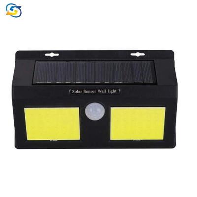 China Garden Waterproof COB Motion Sensor Solar Powered Outdoor Wall Light Solar for sale