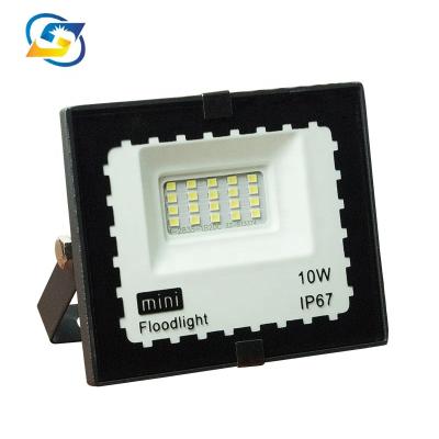 China 2020 New Design IP67 Slim Mini Security 10w Led Flood Light For Garden for sale