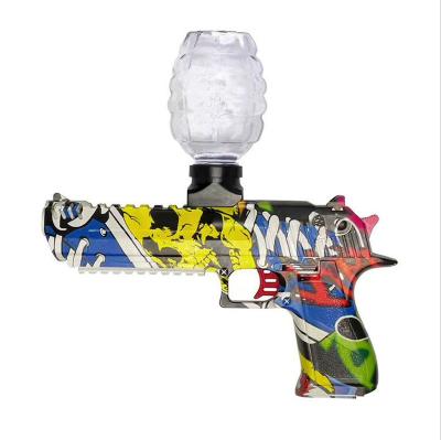 China 2022 Electronic Toy Amazon Freeze Ball Gun Toy Gun For Boys Electric Splatter Ball Blasters Gift For Kids Cool Graffiti Color for sale