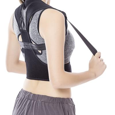 China Back Support Belts Wholesale Upper Back Brace Posture Corrector For Men Women Back Straightener Clavicle Support Band Shoulder Brace Corrector for sale