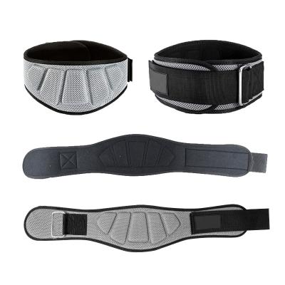 China Polyester & Advanced Support Waist Nylon Trimmer Waist Trainer Breathable Elastic Fitness Anti-Slip Belt For Adult Sports for sale