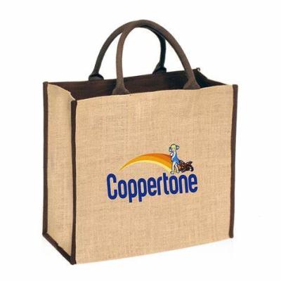 China 2021 Durable And Reusable Jute Shopping Bags With Logos Square Customized Jute Gift Bag Packing Jute Burlap Bags for sale