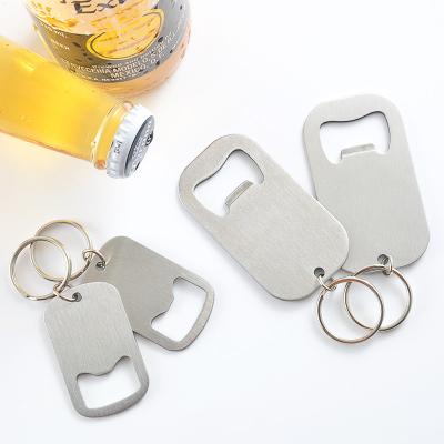 China Viable Cheap Custom Keychain Bottle Opener, Key Chain Bottle Opener, Empty Metal Bottle Opener Key Chain for sale