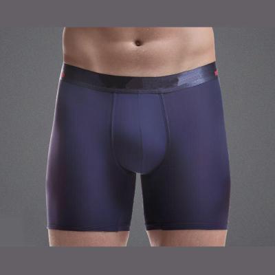 China Breathable Factory Customize Mens High Stretch Underwear Men's Seamless Knitted Squishy Breathable Boxer Shorts for sale