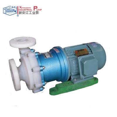 China Plastic Sewage Pump Plastic Magnetic Chemical Fluorine Stainless Steel Plastic Magnetic Pump for sale