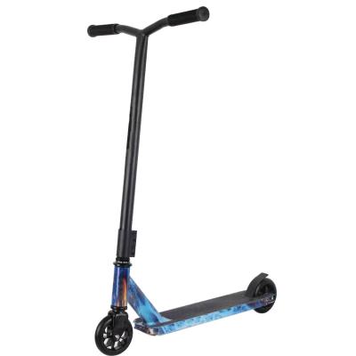 China Custom Outdoor Activity Color 2 Wheel Stunt Scooter Kick Scooters Stop Pro Cheap Folding Aluminum Stunt Scooter for sale