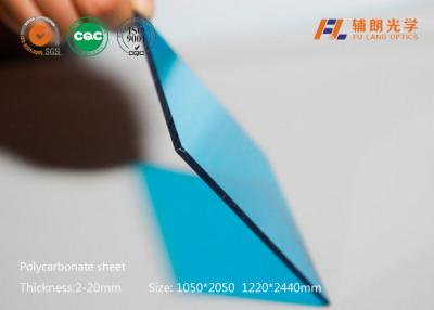 China Uv Coated ESD Polycarbonate Sheet , Esd Acrylic Sheet 1.2g/M3 Density For Wind Barrier for sale