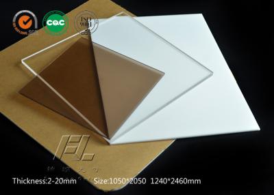 Chine la feuille acrylique résistante d'éraflure acrylique flexible de feuille de 4mm s'appliquent à la séparation de pièce propre à vendre