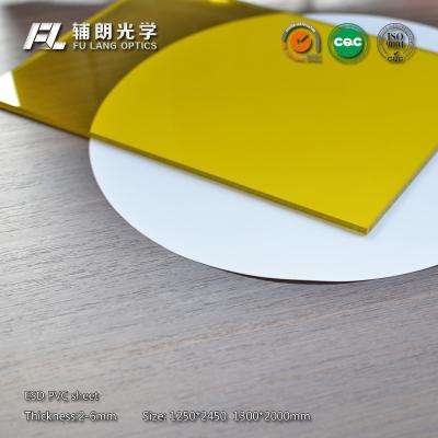 China Hitzebeständiges ESD-PVC-Blatt, 5mm klares PVC-Blatt für Reinraum-Trennwand zu verkaufen