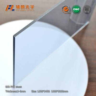 China Farbiges festes ESD-PVC-Blatt, 10mm klare Acrylblatt SGS-ISO anerkannt zu verkaufen