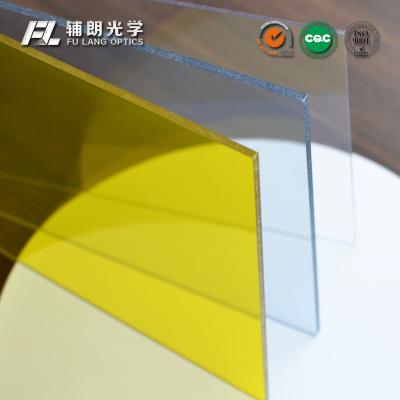 China Hard Coated Acrylic Sheet , 6mm Clear Plastic Sheet High Light Transmittance for sale