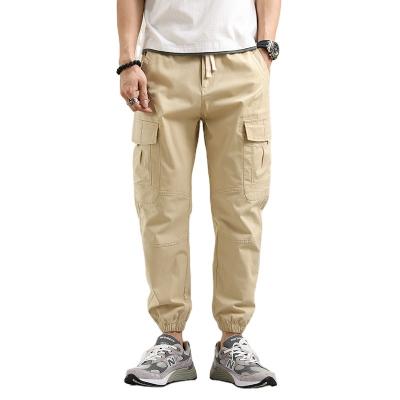 China Breathable Men's Casual Pants With Drawstring Waist for sale