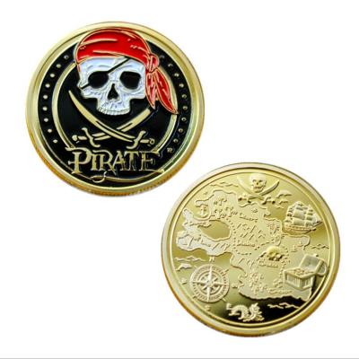 China Europe and America Three-dimensional relief metal commemorative coin chip coin retro round coin customized Collect souvenir gifts for sale