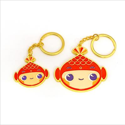 China Creative Cute Ring Female Bag Pendant Key Holder Monkey Key Chain Pearl Car Key Accessories New Charm Jewelry Key Chain for sale