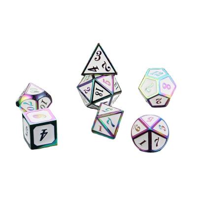 China Hot Selling Cheap Custom DND Polyhedral Games Part Box For Metal Carve Set for sale