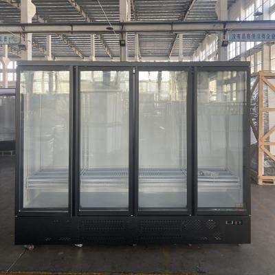 China Black Compressor SASO Design Commercial Freezer Upright Display Vertical Refrigerator Showcase LD-1940M4WP for sale