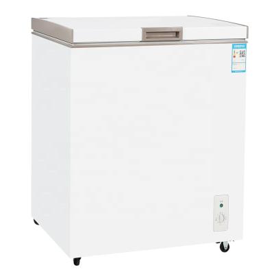 China COMPRESSOR Suiling 100L Solid Top Foaming Door Chest Freezer/Chiller Freezer/Meat Food Storage BD-103K for sale