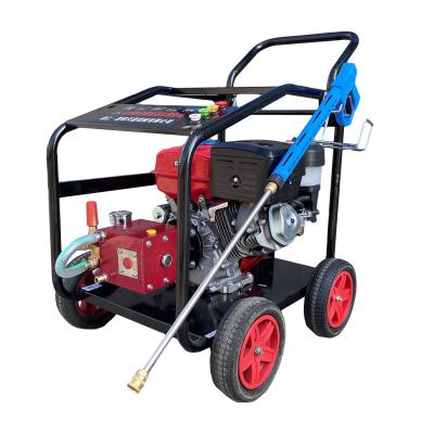 China 450 Bar Non-Toxic Retail High Pressure Washer With Water Cooled Gasoline Engine For Commercial Use for sale