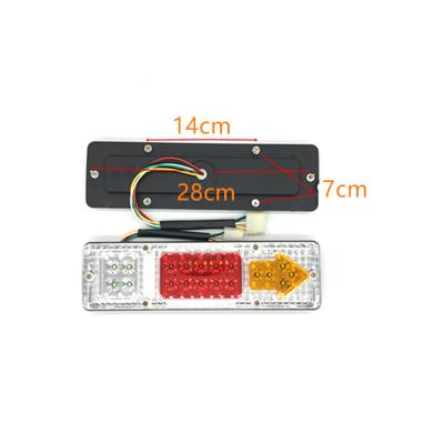 China E-rickshaw Tricycle Spare Parts LED Rear Light for sale