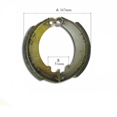 China China trade passenger 180 electric tricycle parts brake shoes with good quality for sale