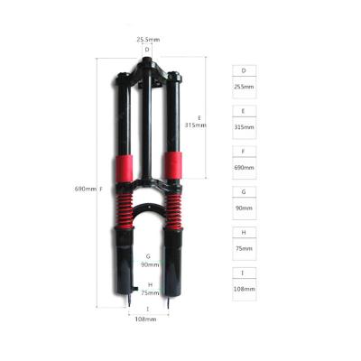 China E-tricycle E-rickshaw three-wheeler China factory price shock absorption for electric tricycle spare parts for sale