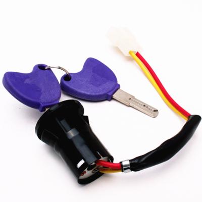 China Electric tricycle power ket tricycle spare parts power key for sale