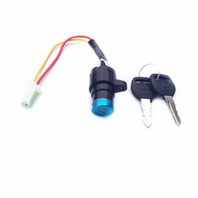 China Electric Tricycle Power Ket Three Wheeler Ignition H Power Switch In Different Color for sale