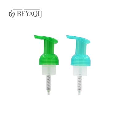 China Non Spill Christmas New Products Pump Liquid Plastic Soap Dispenser Hand Cleaning Industrial 40mm Foam Pump for sale