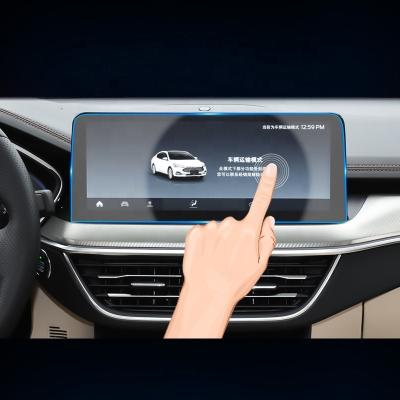 China Anti-fingerprint HD tempered glass touch screen protector for Ford Focus navigation car accessories interior instrument anti-fingerprint film for sale