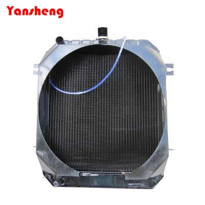 China Forklift engine Yansheng forklift spare parts radiator for FD45Z, D500 or 6BB1 for sale