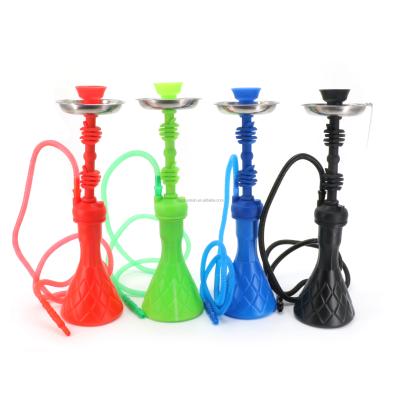 China Silicone + Amazon Factory Wholesale Cheap Hookah Shisha Police B Plastic Selling Disposable Hookah for sale