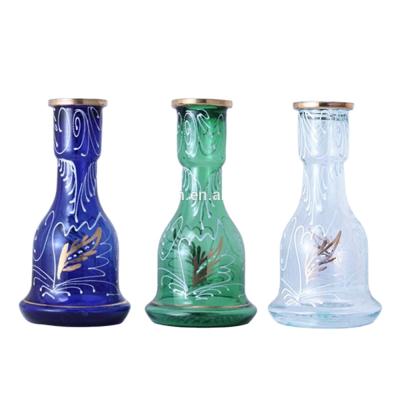 China High Quality Glass Hookah Accessories Large Base Smoking Set Hookah Hookah Vases With Cheap Price for sale