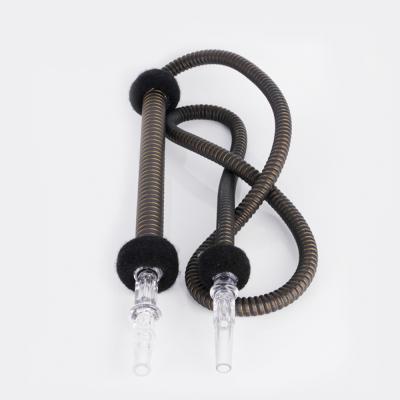 China Hot Sale Acrylic Leather Hookah Accessories Hand Smoking Hose Hookah Acrylic Leather Hose For AK47 Hookah for sale