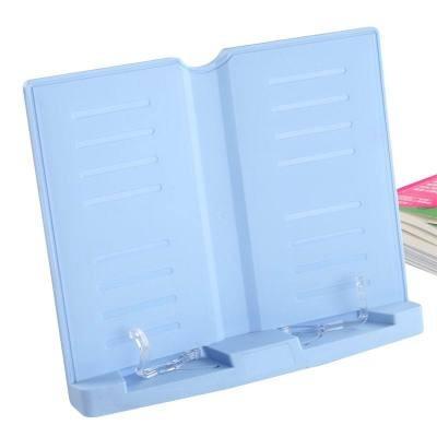 China Foldable Portable Multifunctional Made in China Rehal Book Stands Wholesale Universal Plastic Material Folding Stand for Books for sale