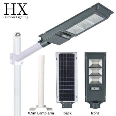 China ROAD All In One Motion Sensor Street Light Decorative Ultrathin External Waterproof Led Solar Flood Lamp 60W Mini Garden Light for sale