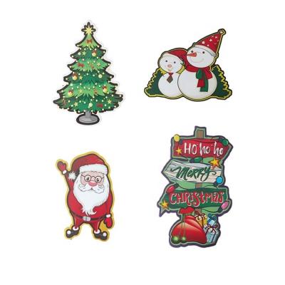 China Plug In Merry Christmas Ground Figure Snowman Tree Christmas Decoration Outdoor Party Decoration Christmas Latest Christmas Colorful 6 Color Opp Bag for sale