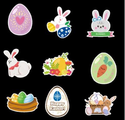 China Outdoor Easter Bunny Party Yard Sign-Happy Easter Easter Yard Sign Lawn Decoration for sale