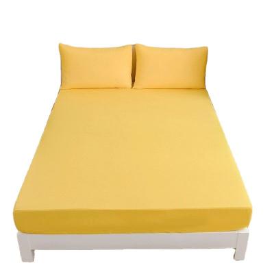 China 2.0m (6.6ft) Low Price All-Season High Quality 100% Polyester Home Bedding Sheet Set for sale