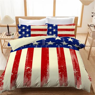 China Nondisposable Wholesale Custom Printed Comforters Covers Warm Bedding Set Duvet Cover Sheet for sale