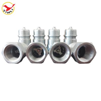 China Quick Coupling Stainless Steel DN25 Hydraulic Hose Pipe Connection Fittings Quick Coupling for sale