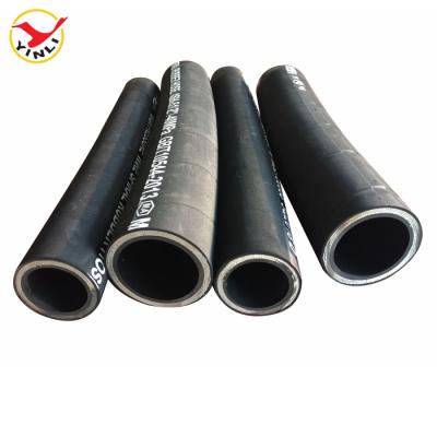 China DIN EN856 4SP Hydraulic Excavator Black Hose Rotary Drilling Hose OEM Factory for sale