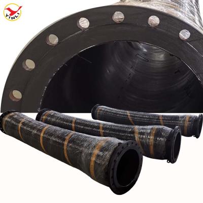 China Suction And Discharge Silt Short Lead Time Flexible Rubber Discharge Dredging Hose for sale