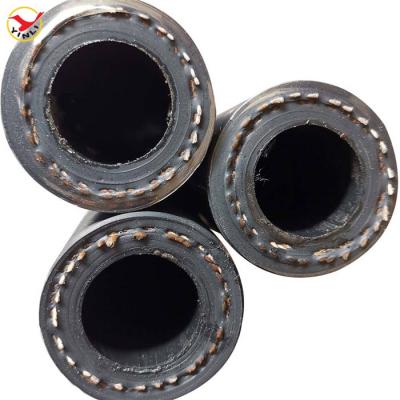 China Used For Expelling Pump Very Cheap Products Core Extruded Flexible Black Rubber Hose for sale