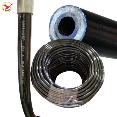 China Suitable for petroleum based durable and wear resistant airless paint spray hydraulic fluids /SAE hose R7/R8 for sale