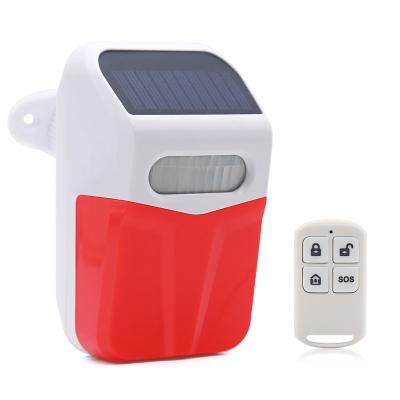 China Daytech SL08 Remote Control OEM ODM LOGO ADDING Waterproof Solar Panel Light Security IP67 Solar Motion Sensor Wall Light for sale