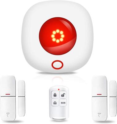 China Remote Control 433Mhz Smart Home Alarm System Kit With Remote Control Electronic Door Opener Siren for sale