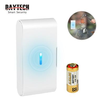 China Daytech VA02 Anti-theft OEM ODM FACTORY FIT 433 MHz Resistance 1527 330k Wireless Window Glass Break Vibration Detector for sale