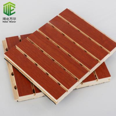 China Highly Effective Decorative Wooden Sound Absorbing Panel Panel Acoustic Sound Absorption Long Time Sound Absorption Panel for sale